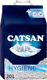 Catsan Hygiene Plus Non-Clumping Cat Litter 20L
