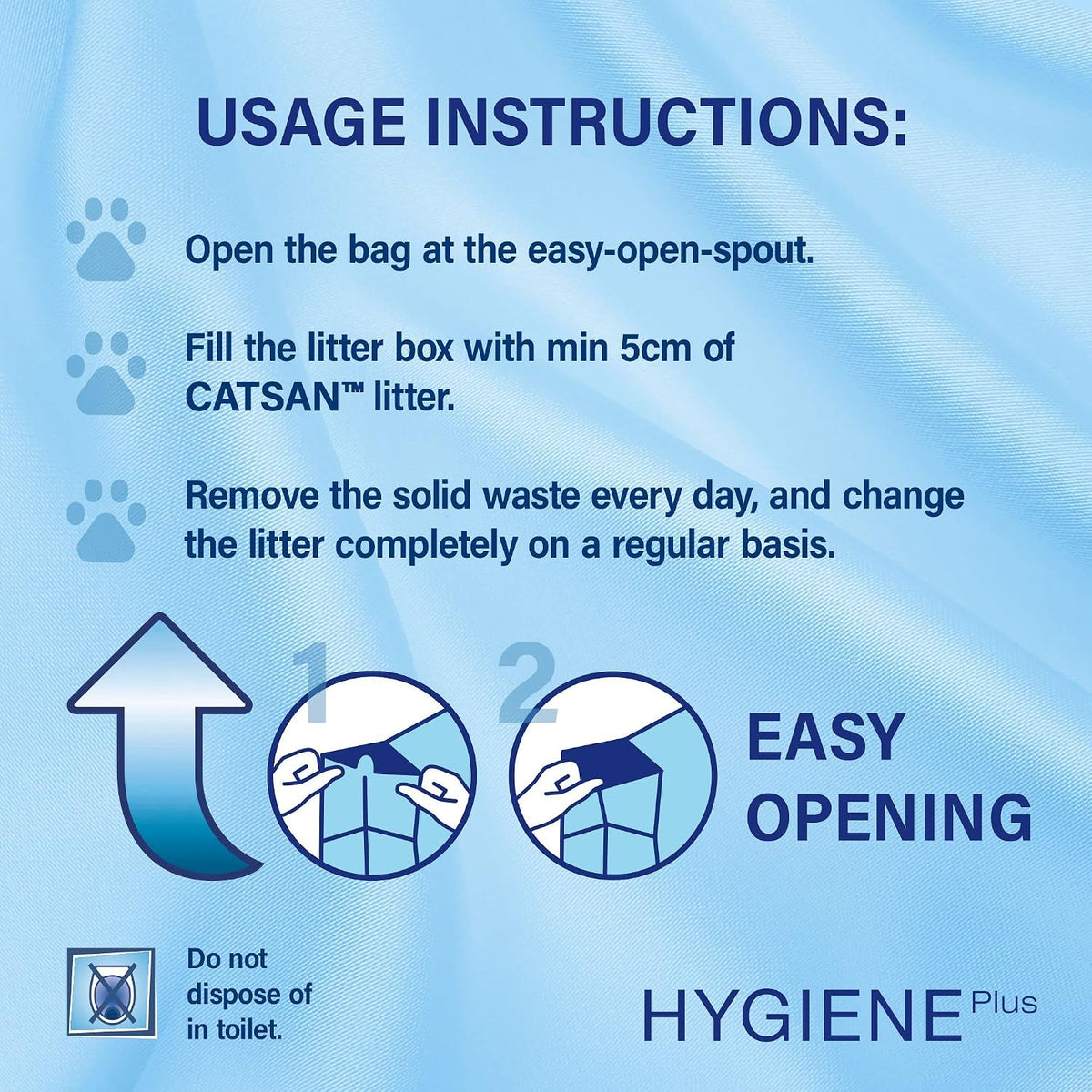 Catsan Hygiene Plus Non-Clumping Cat Litter 20L