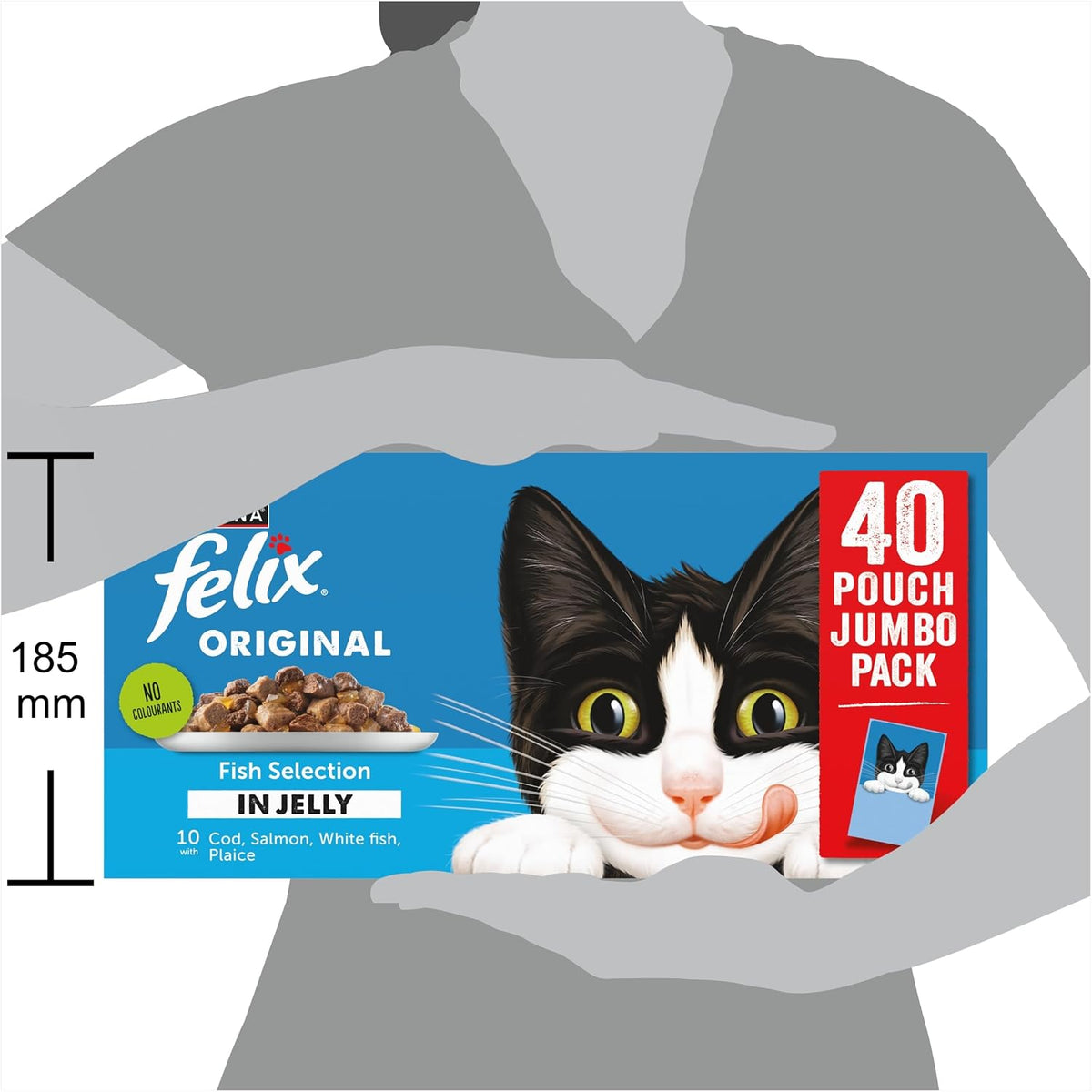 Felix Original Fish Selection Cat Food 40 x 85g