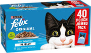 Felix Original Fish Selection Cat Food 40 x 85g