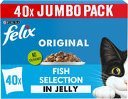 Felix Original Fish Selection Cat Food 40 x 85g
