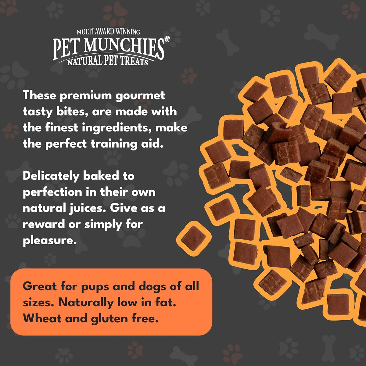Pet Munchies Venison & Beef Liver Dog Training Treats 50g
