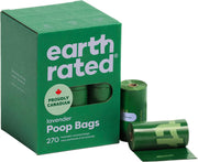 Earth Rated Dog Poo Bags – 110 Leakproof Bags