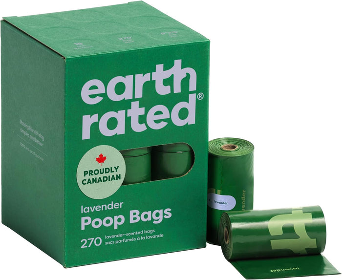 Earth Rated Dog Poo Bags – 110 Leakproof Bags