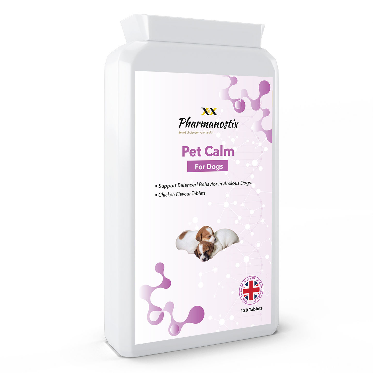 Pet Calm 120 Chicken Flavour Tablets