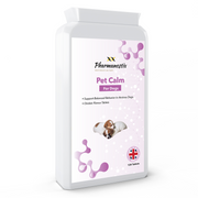 Pet Calm Chicken Flavour Calming Tablets for Dogs – 120 Tablets