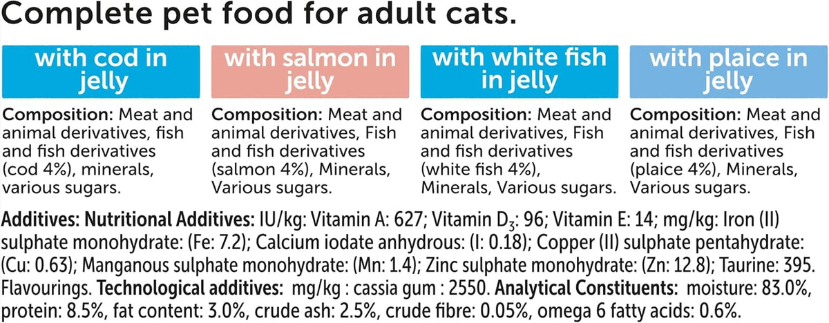 Felix Original Fish Selection Cat Food 40 x 85g
