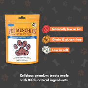 Pet Munchies Venison & Beef Liver Dog Training Treats 50g