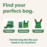 Earth Rated Dog Poo Bags – 110 Leakproof Bags