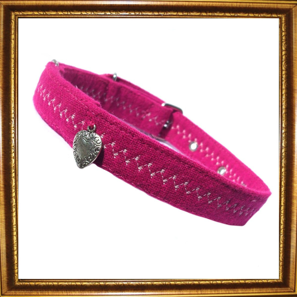 Prediletto Heart Dog Collar & Lead Set