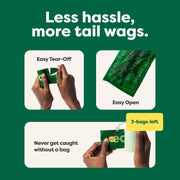 Earth Rated Dog Poo Bags – 110 Leakproof Bags